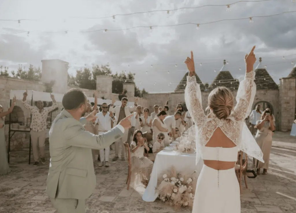 Mariage festif en Italie dans un décor authentique