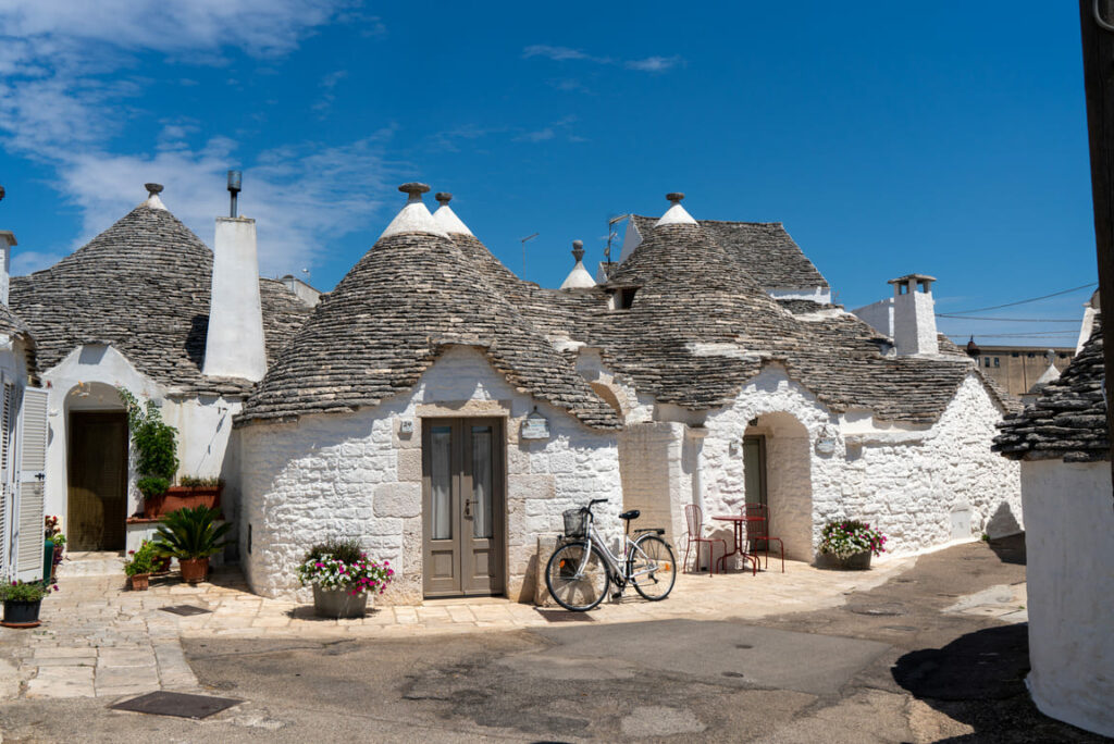 Maisons traditionnelles des Pouilles