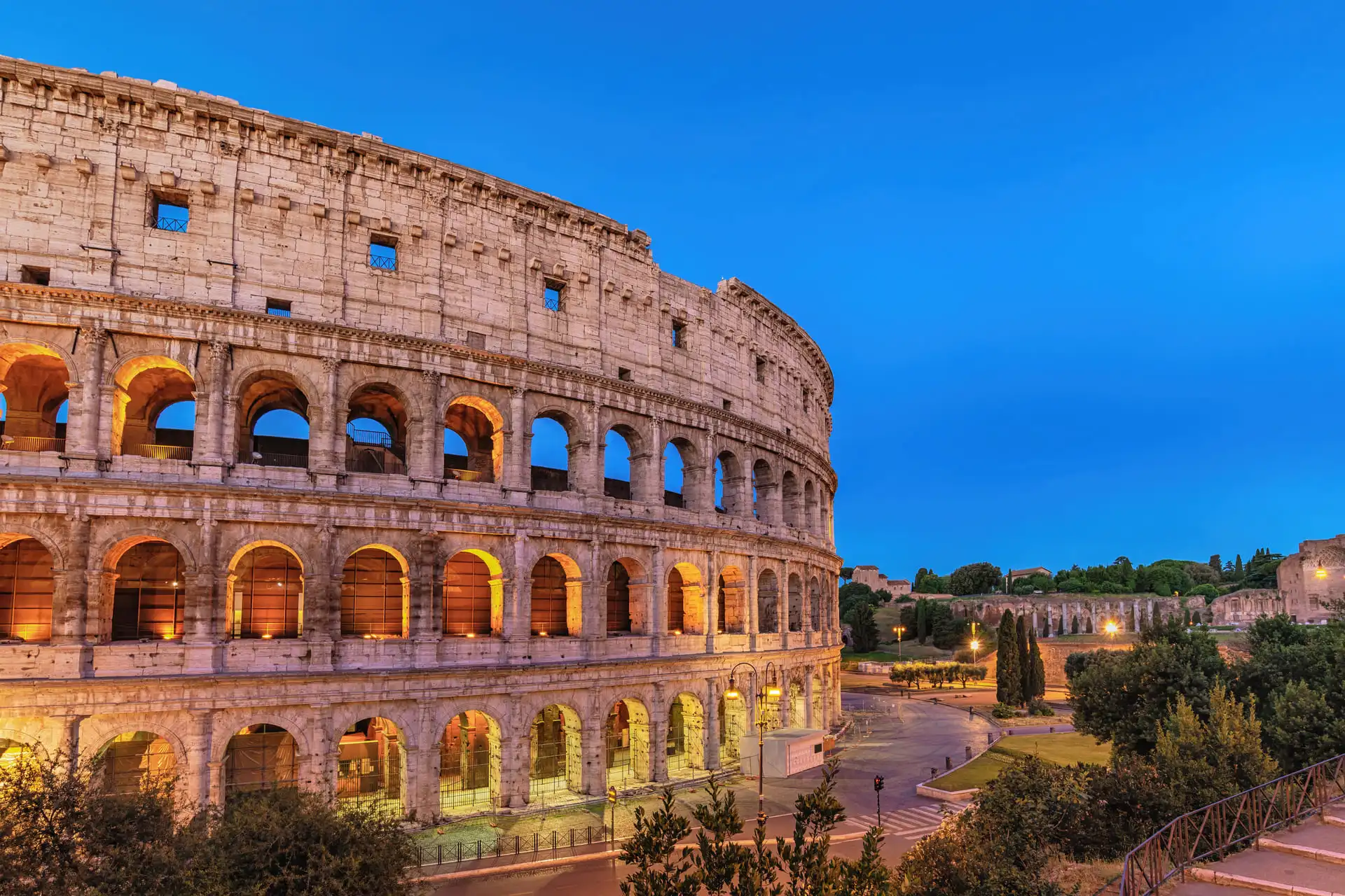 Coliséum à Rome en Italie